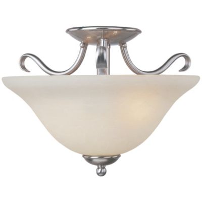 Basix ES Semi-Flushmount by Maxim Lighting - Starlight Lighting USA and Canada